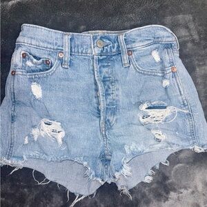 GAP Distressed Denim Jean Shorts